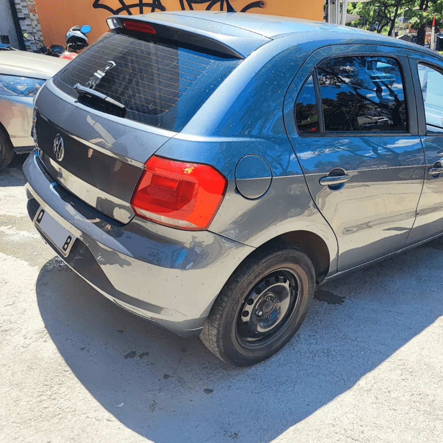 Depois do reparo em Volkswagen Gol